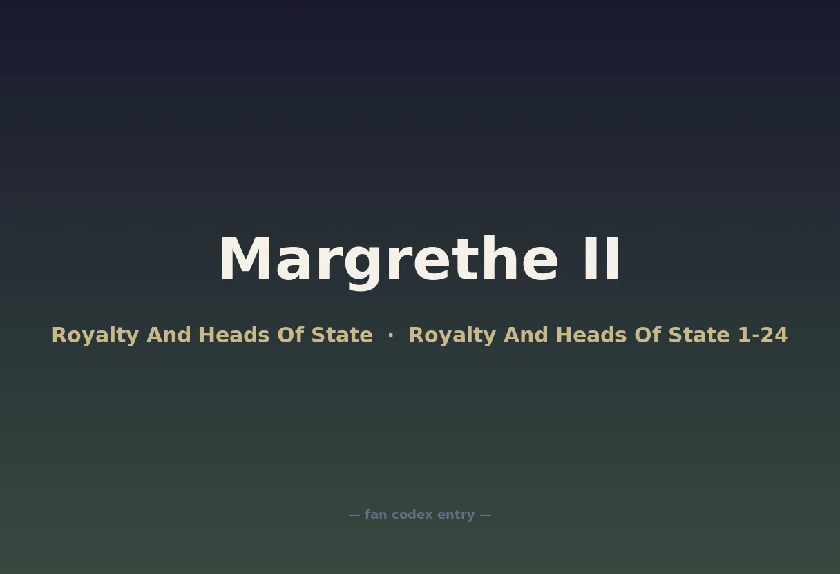 Margrethe II